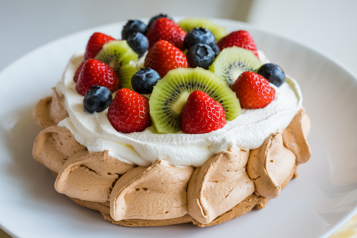 pavlova-new-zealand-australia-crisp-meringue-topped-with-whipped